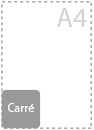 Carré 8.95cm